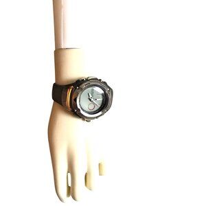 MENS GREY STEINLESS STEAL WATER RESISTANT WRISTWATCH